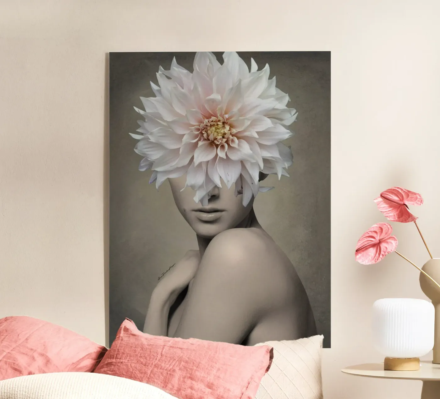 Dahlia plexiglas de Ana Paula Hoppe