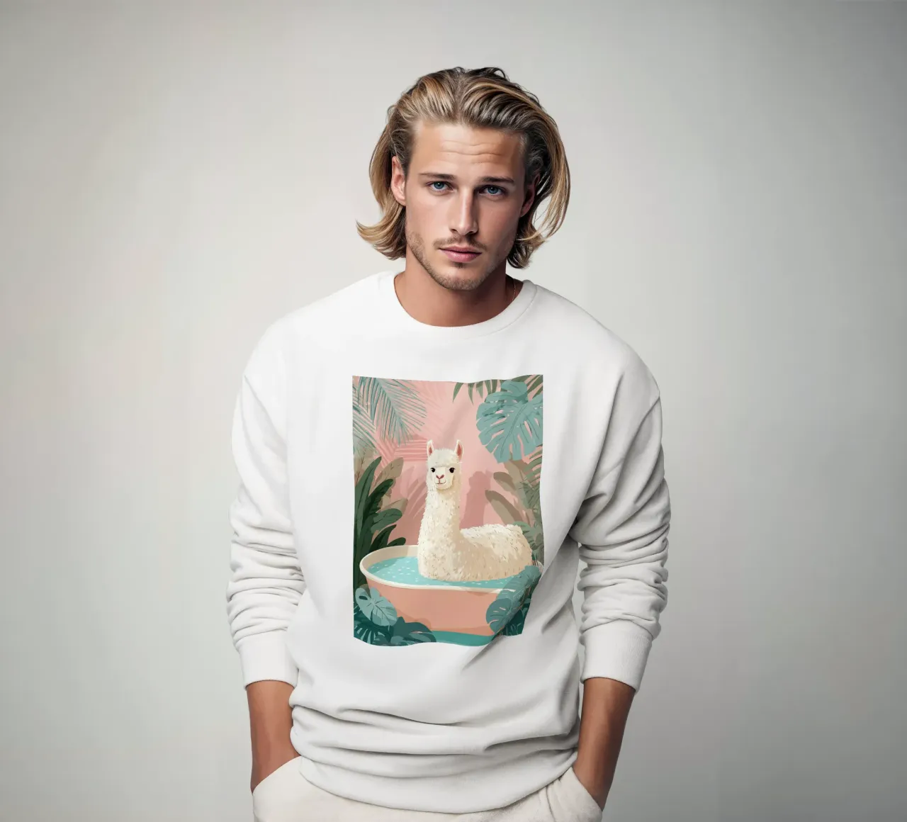 Alpaca Spa Day felpa da Kiara