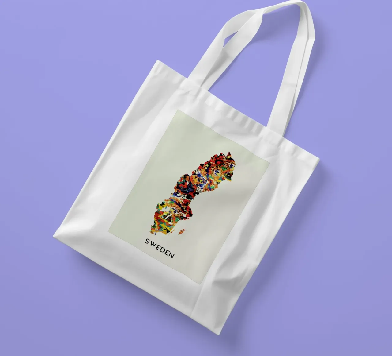 Sweden tote bag by In Full Color