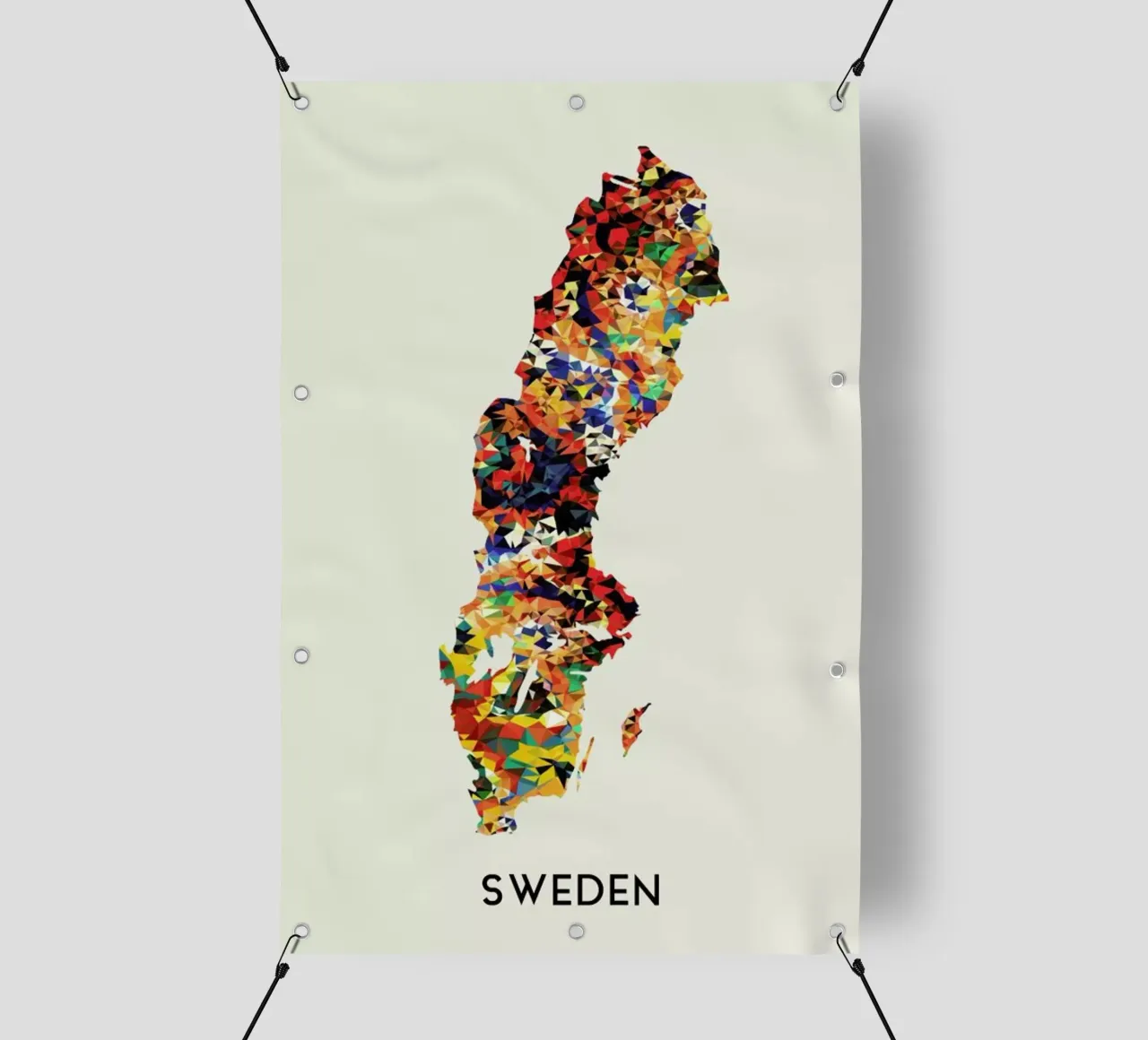 Sweden telo in pvc da In Full Color