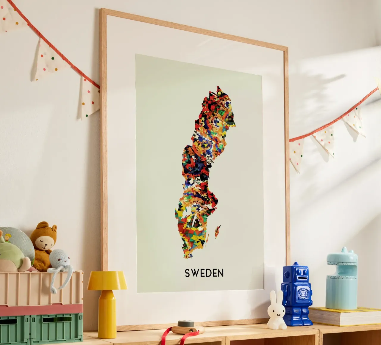 Sweden poster by In Full Color
