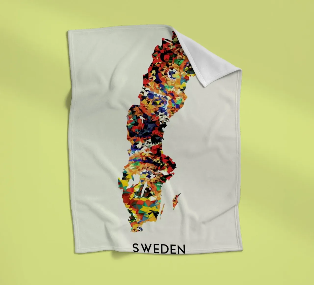 Sweden coperta in pile da In Full Color