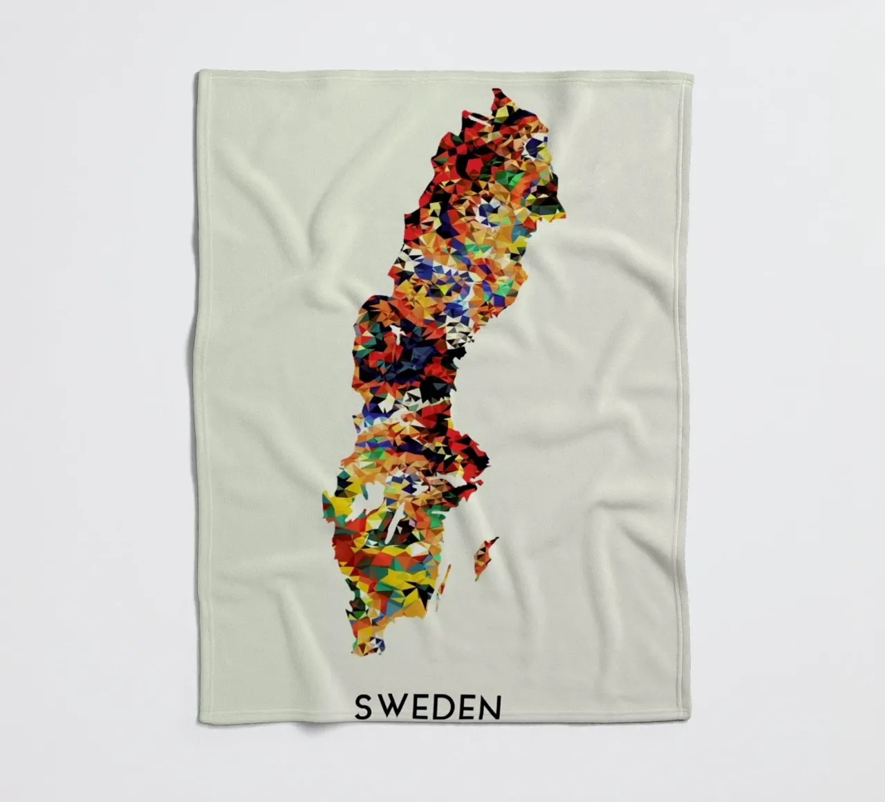Sweden coperta in pile da In Full Color