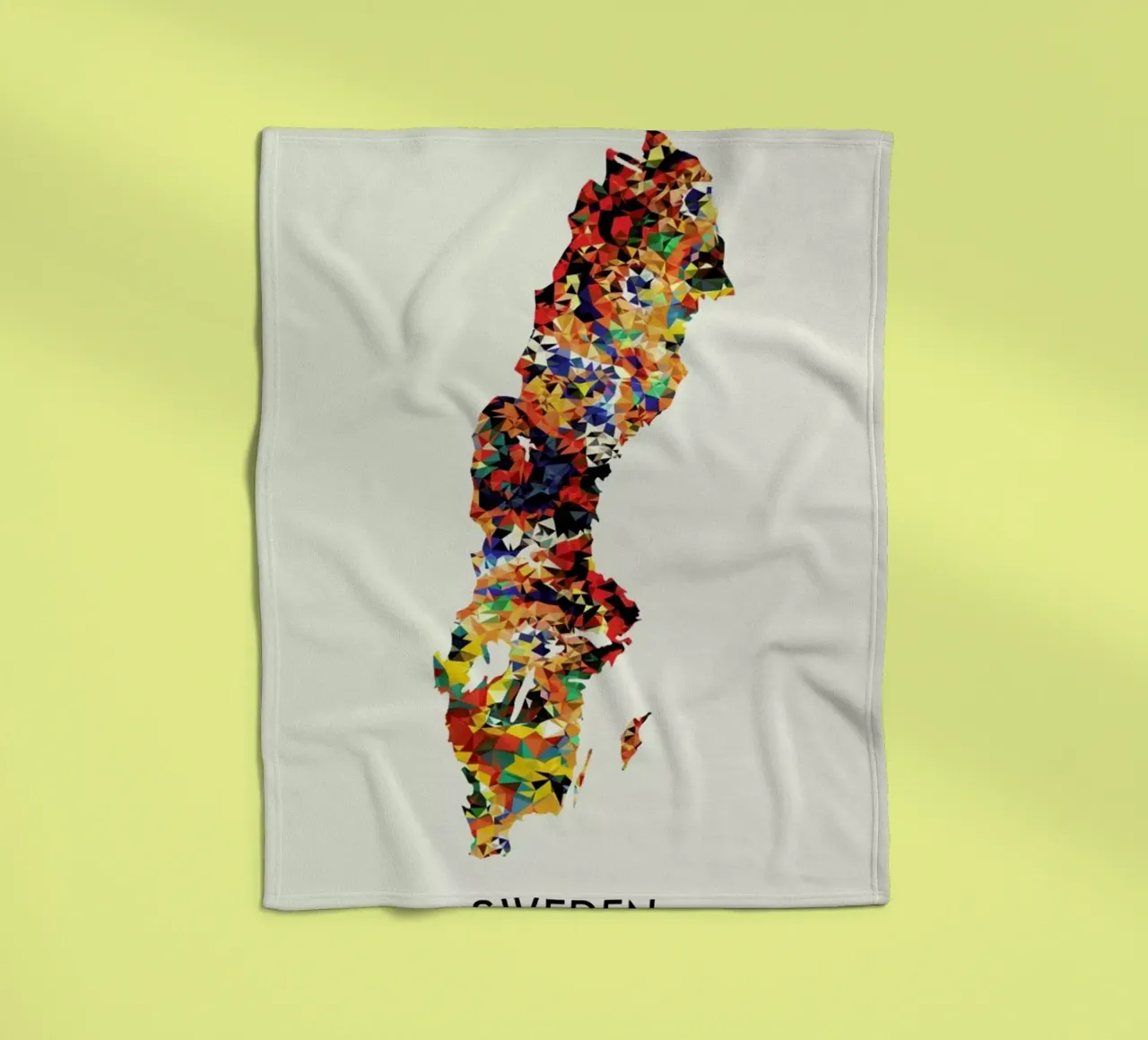 Sweden coperta in pile da In Full Color