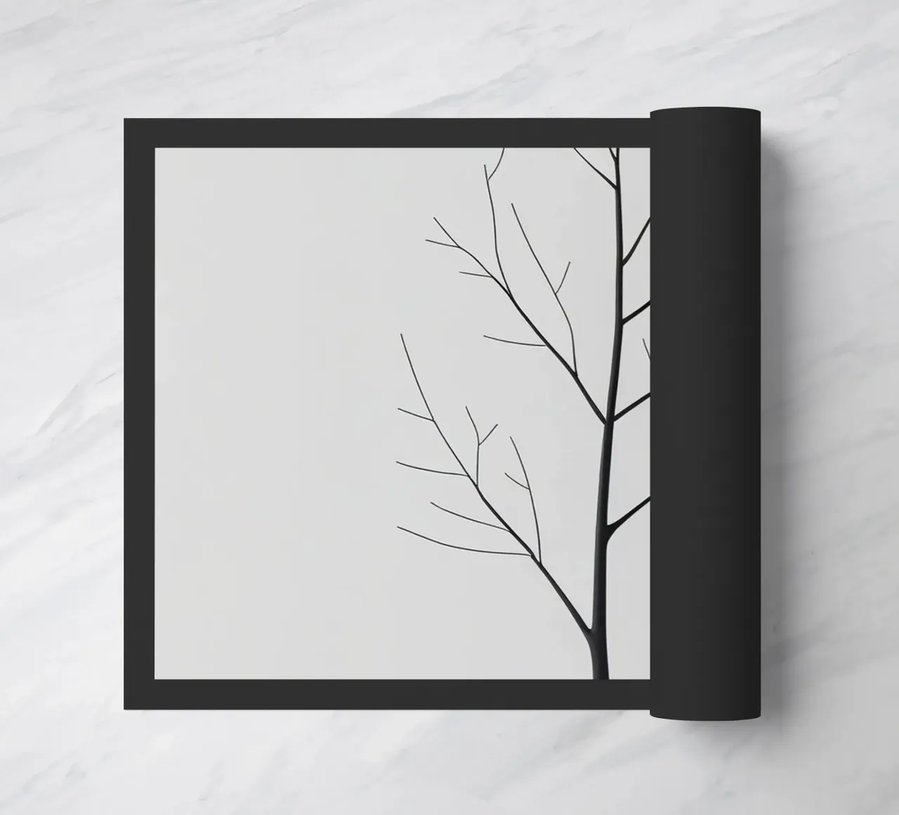 Semplice ramo nudo invernale zerbino da Botanical Gallery