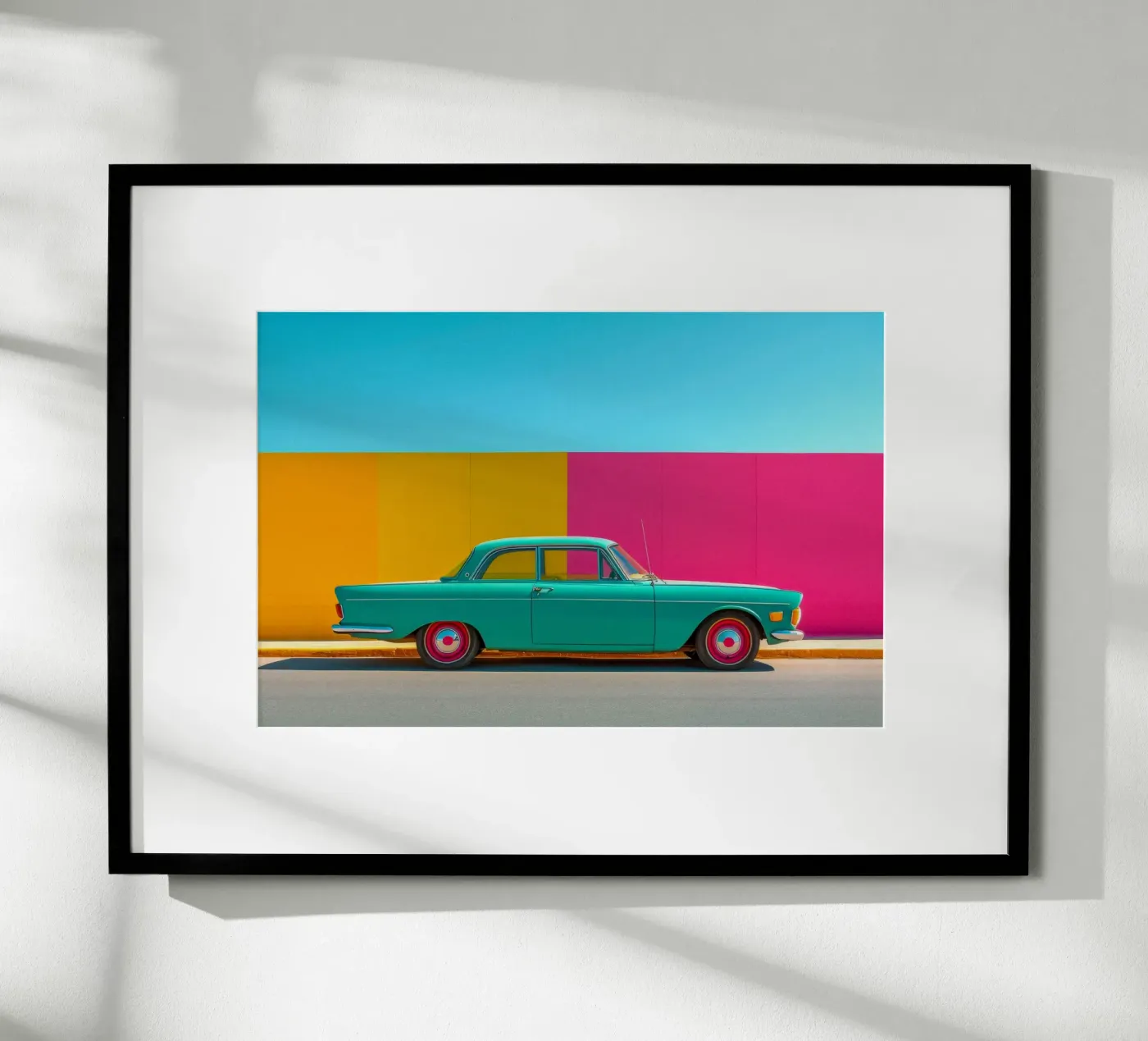 Green Car poster da Pink California | Affiches & Posters