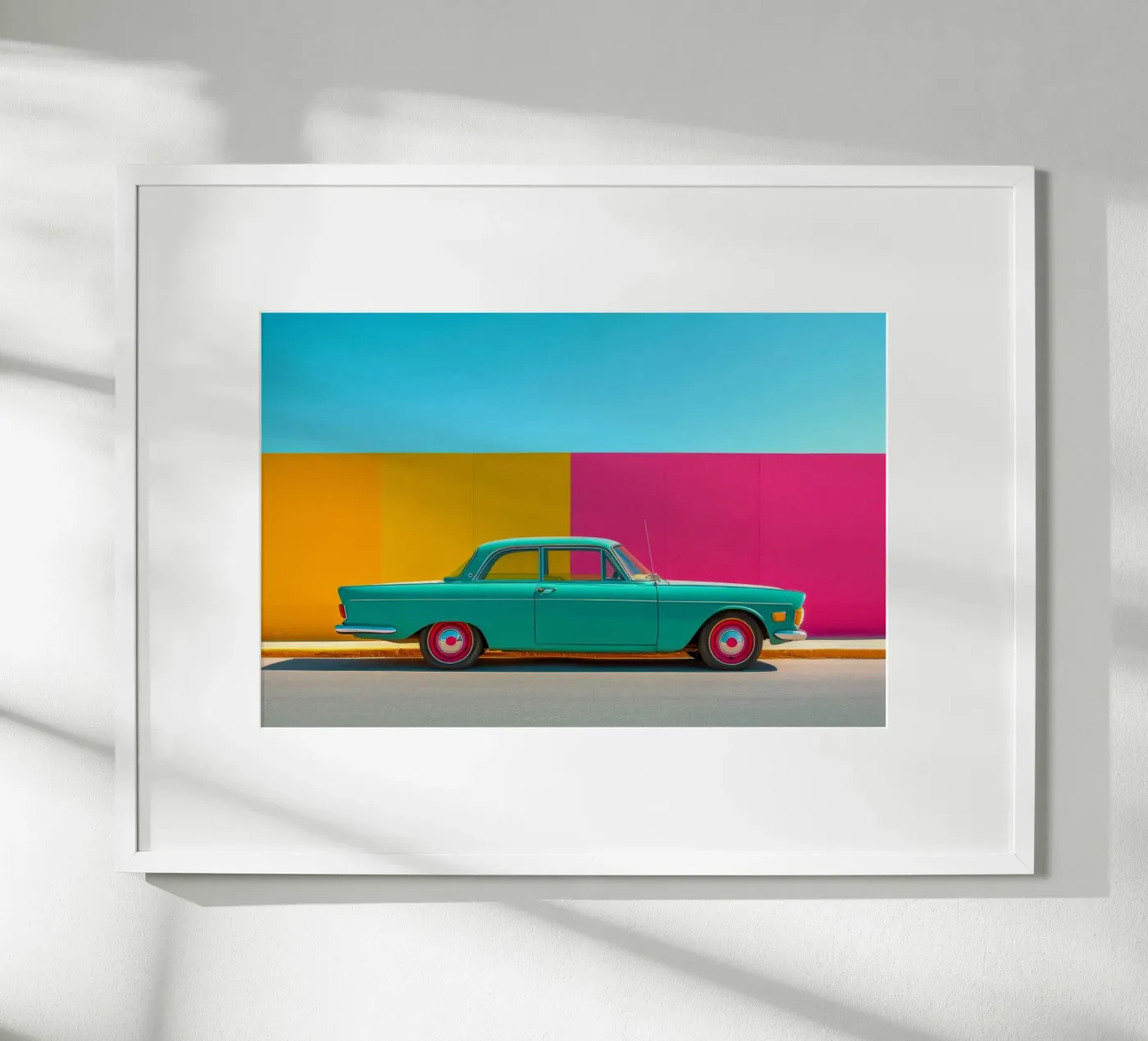 Green Car poster da Pink California | Affiches & Posters