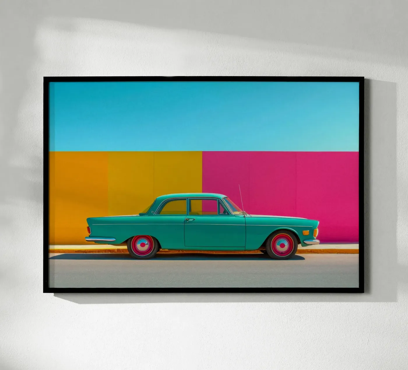 Green Car poster da Pink California | Affiches & Posters