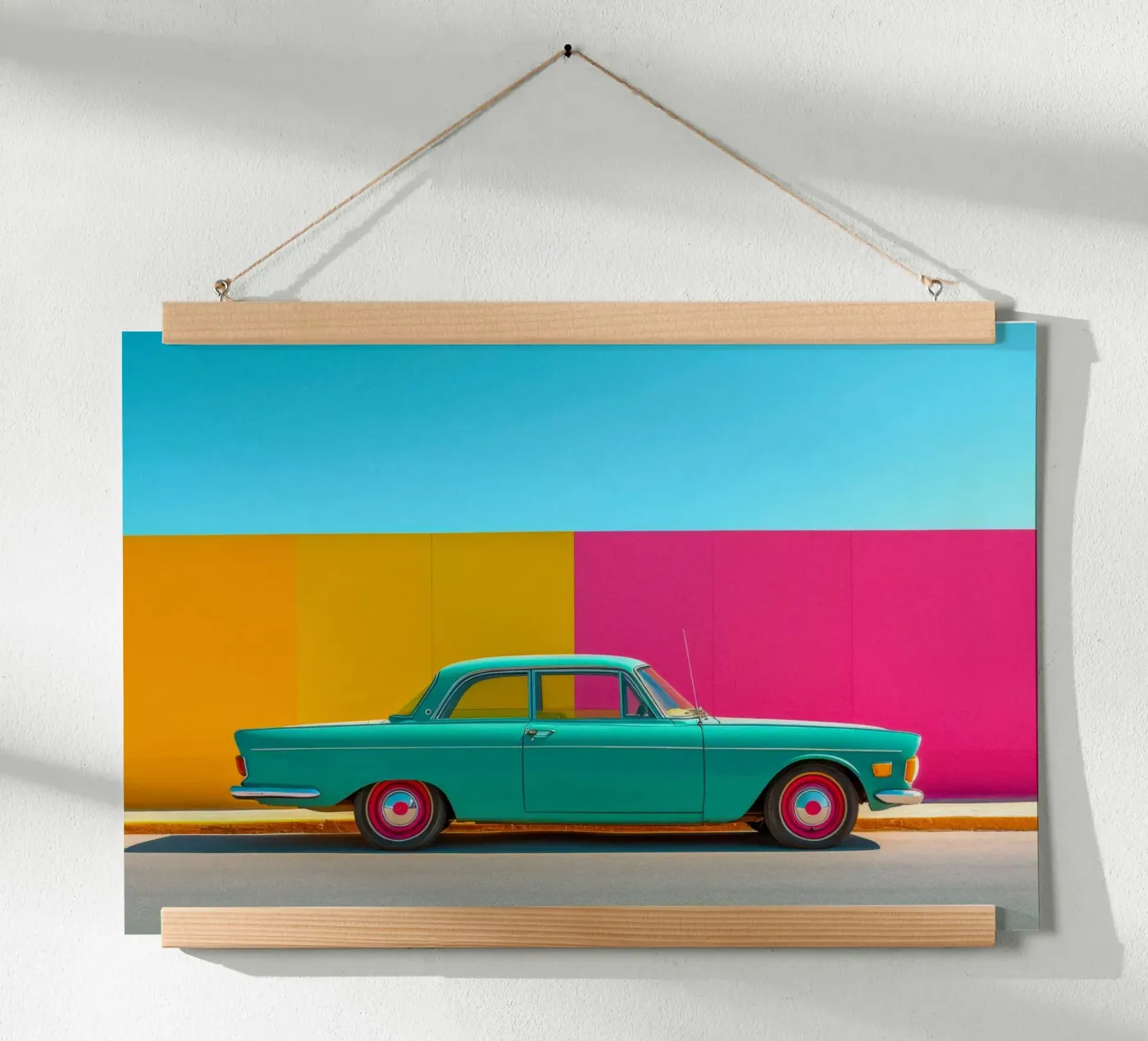 Green Car poster da Pink California | Affiches & Posters