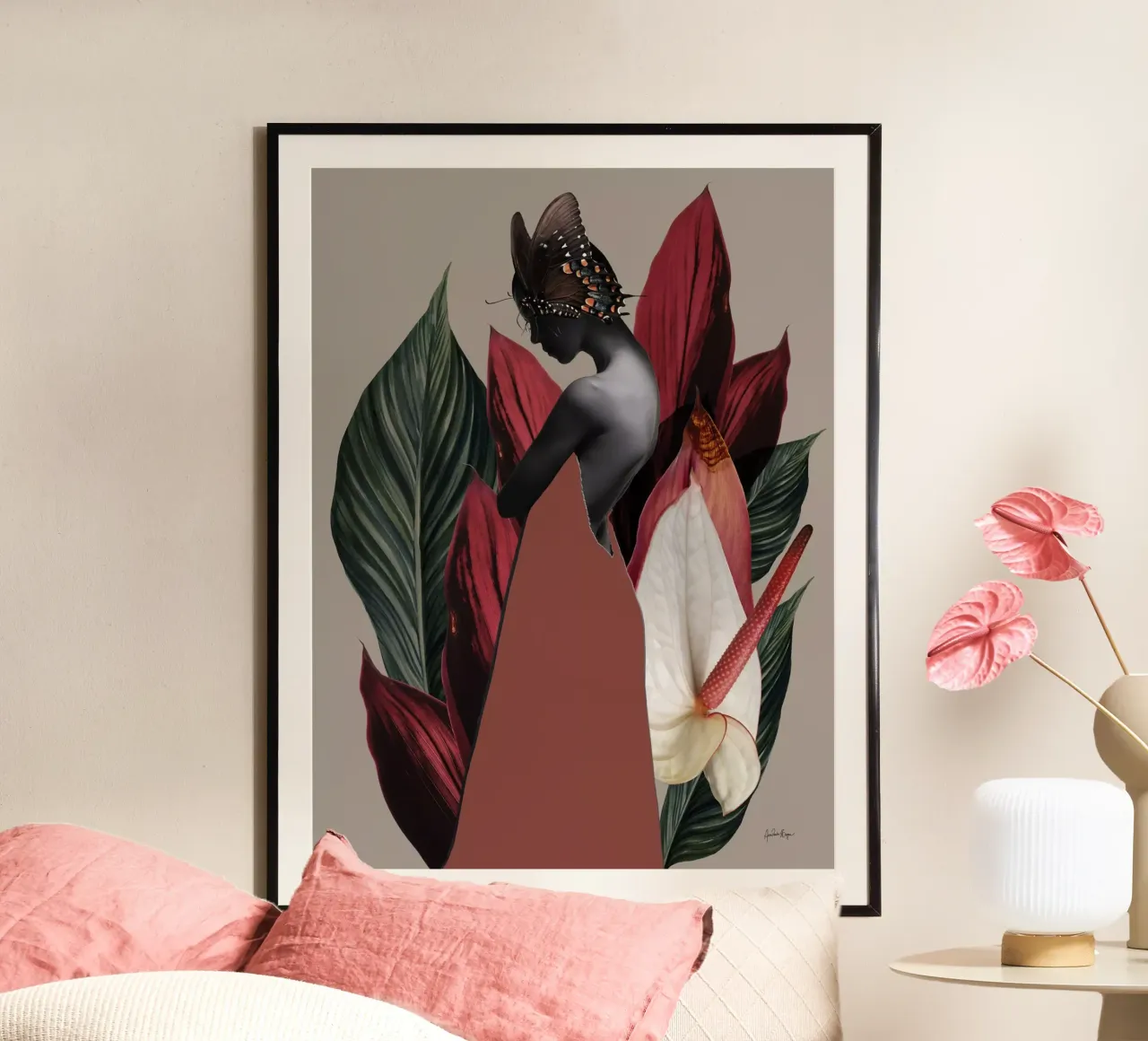 Dracena poster con telaio in plastica da Ana Paula Hoppe