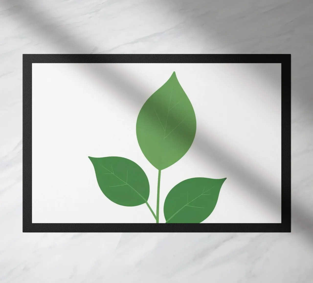 Ramo semplice con 3 foglie zerbino da Botanical Gallery
