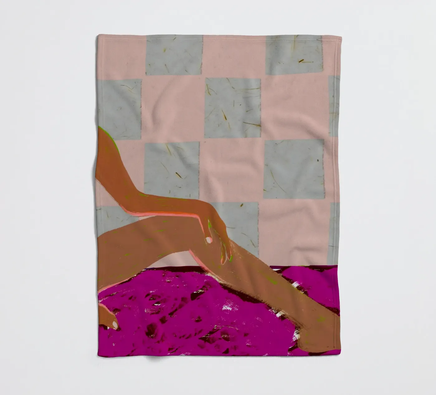 Checked Out Fleecedecke von 83oranges.com