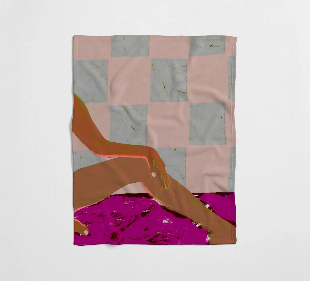 Ausgecheckt Fleecedecke von 83oranges.com