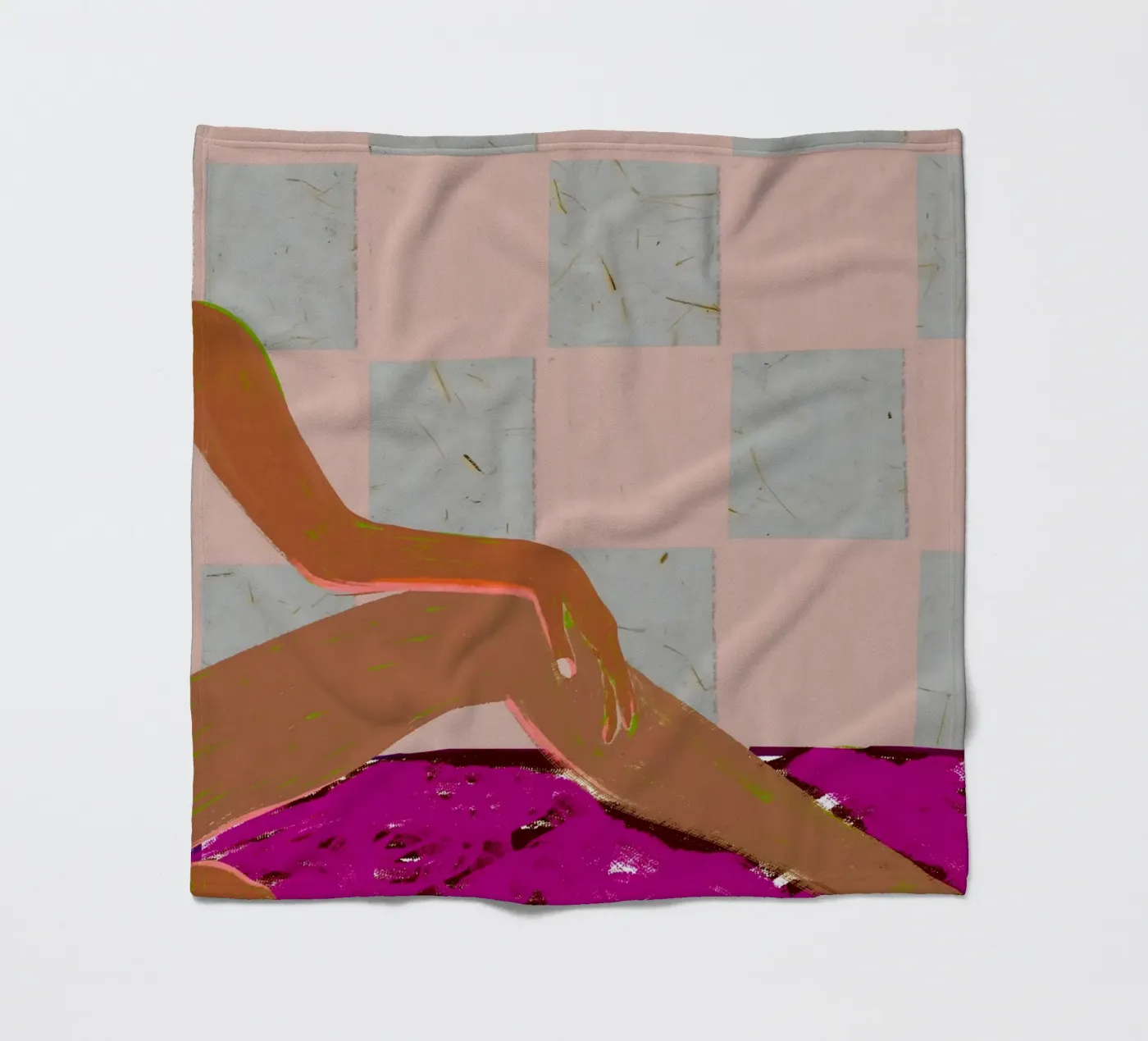 Checked Out Fleecedecke von 83oranges.com