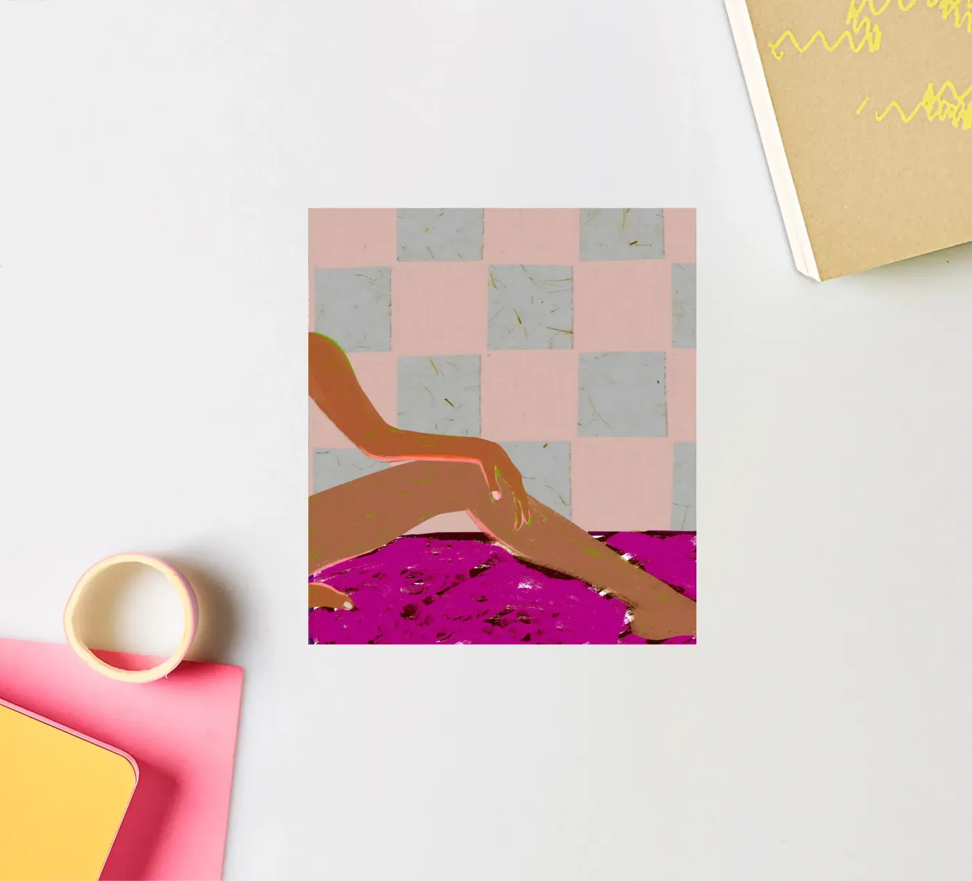Checked Out sticker by 83oranges.com