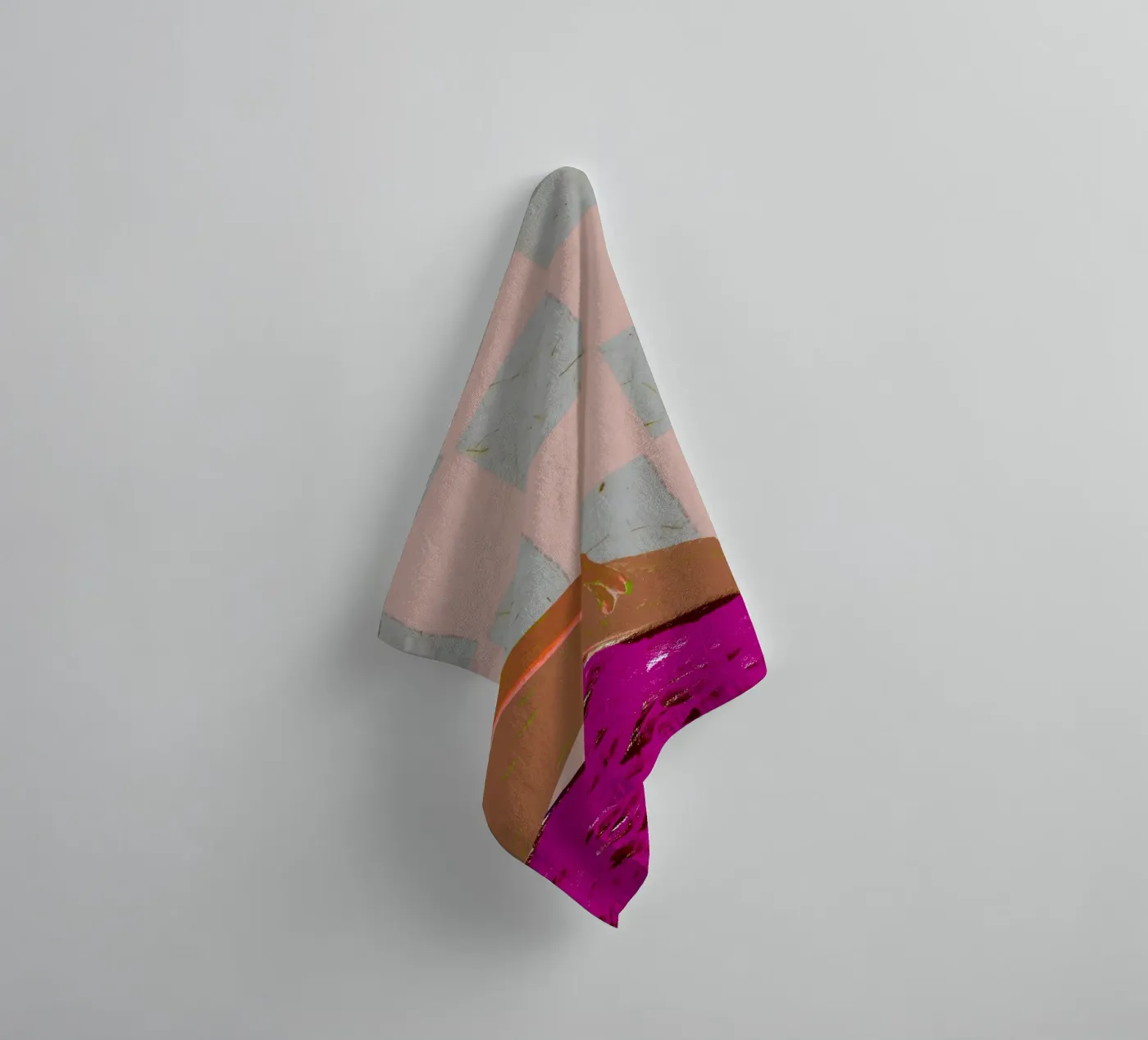 Checked Out towel by 83oranges.com