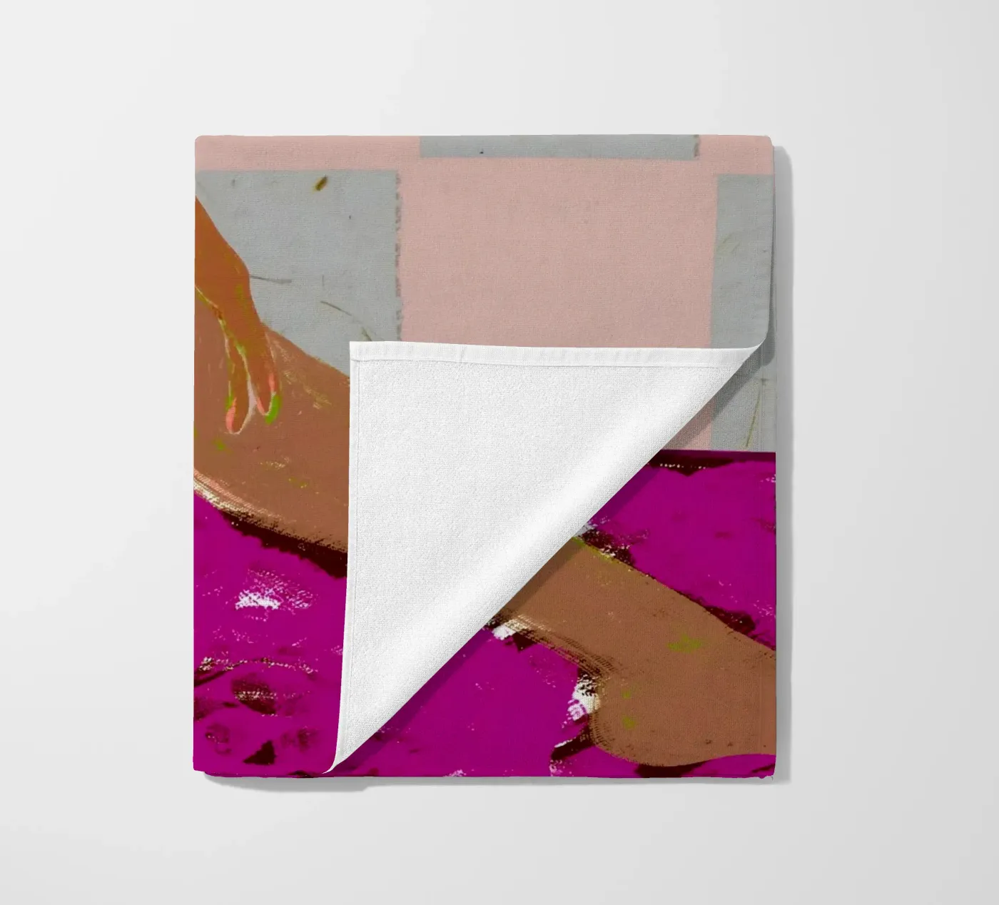Checked Out beach towel by 83oranges.com