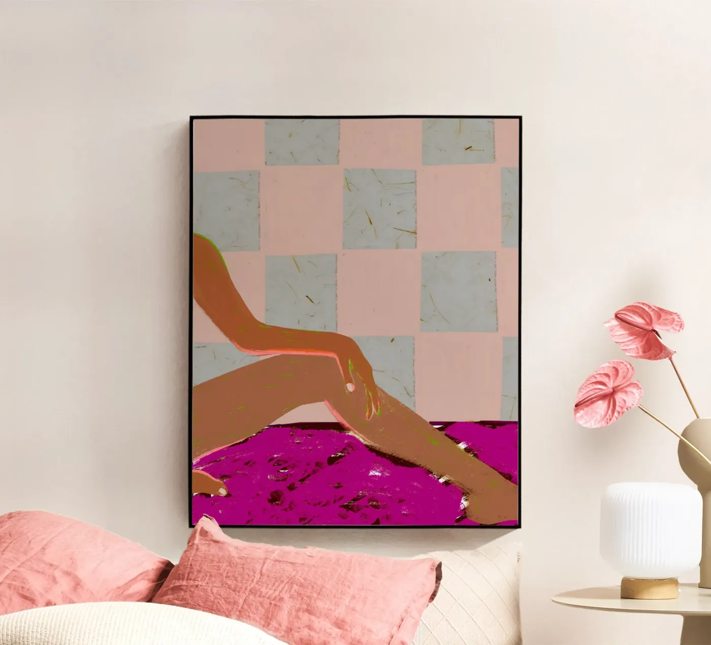 Uitgecheckt acryl van 83oranges.com