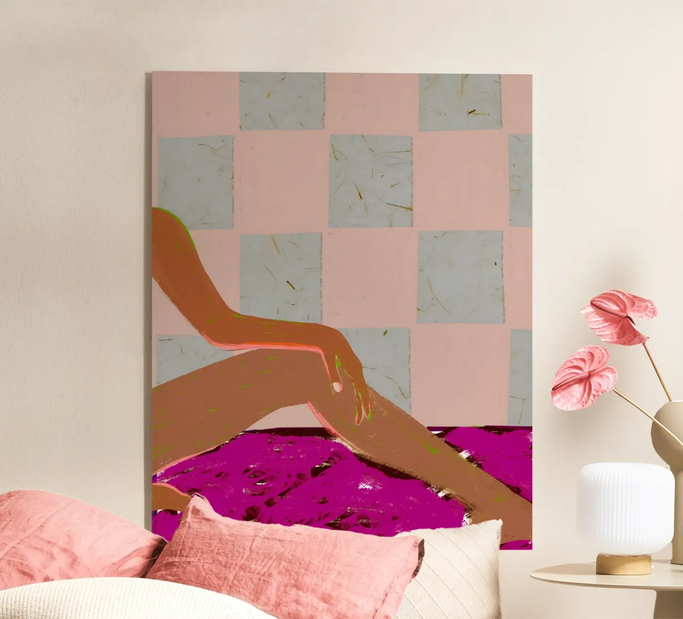 Uitgecheckt acryl van 83oranges.com