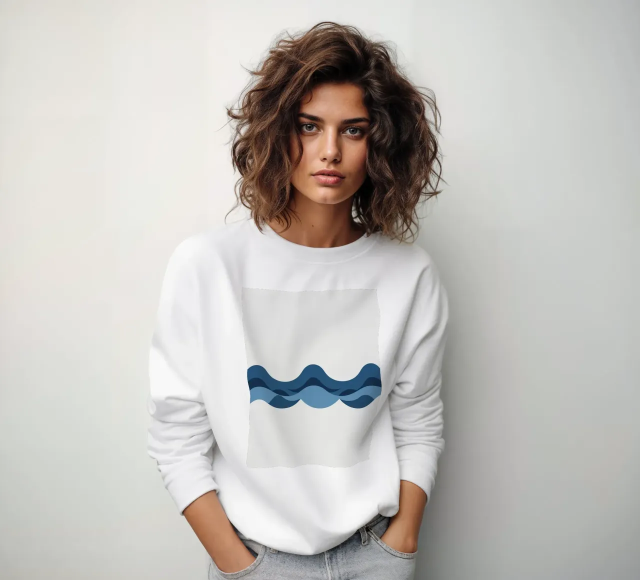 Tre forme d'onda felpa da LIFESTYLE OBJECTS