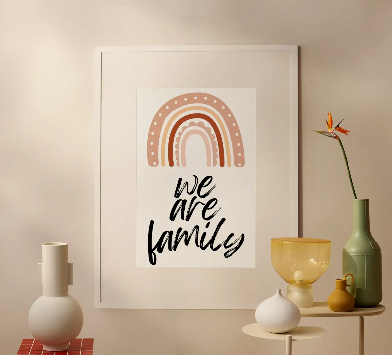 We are Family poster da NORDLICHT DESIGNS