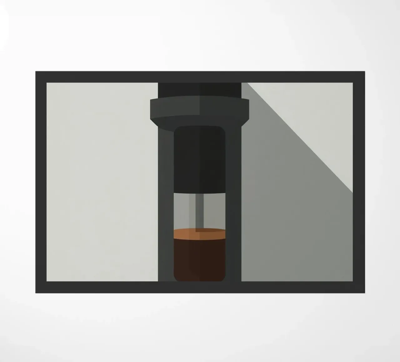 Aeropress-koffiezetapparaat deurmat van LIFESTYLE OBJECTS