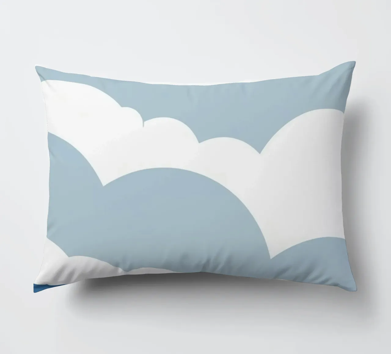 Semplice linea orizzontale che divide la composizione cuscino da LIFESTYLE OBJECTS