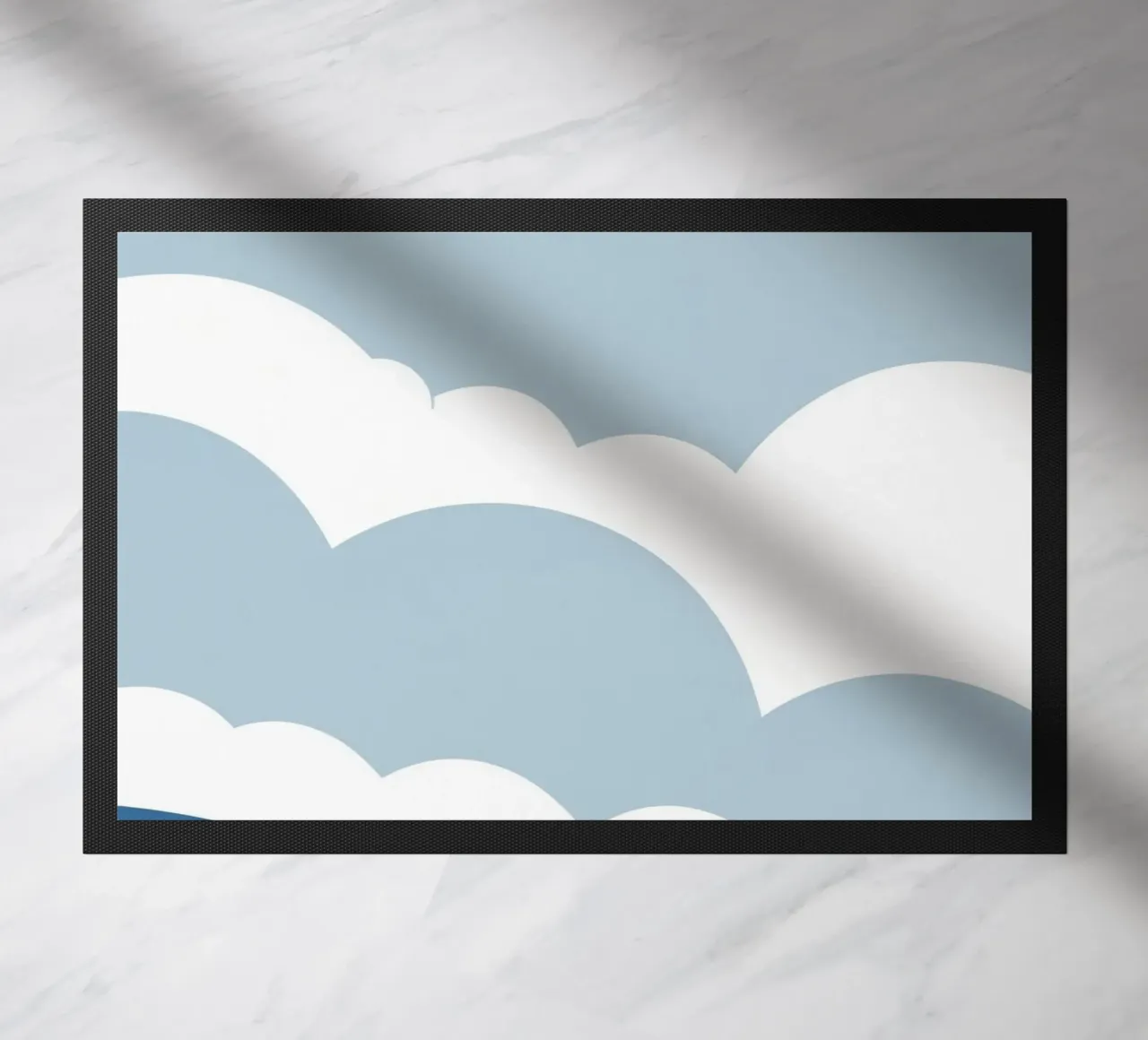 Semplice linea orizzontale che divide la composizione zerbino da LIFESTYLE OBJECTS