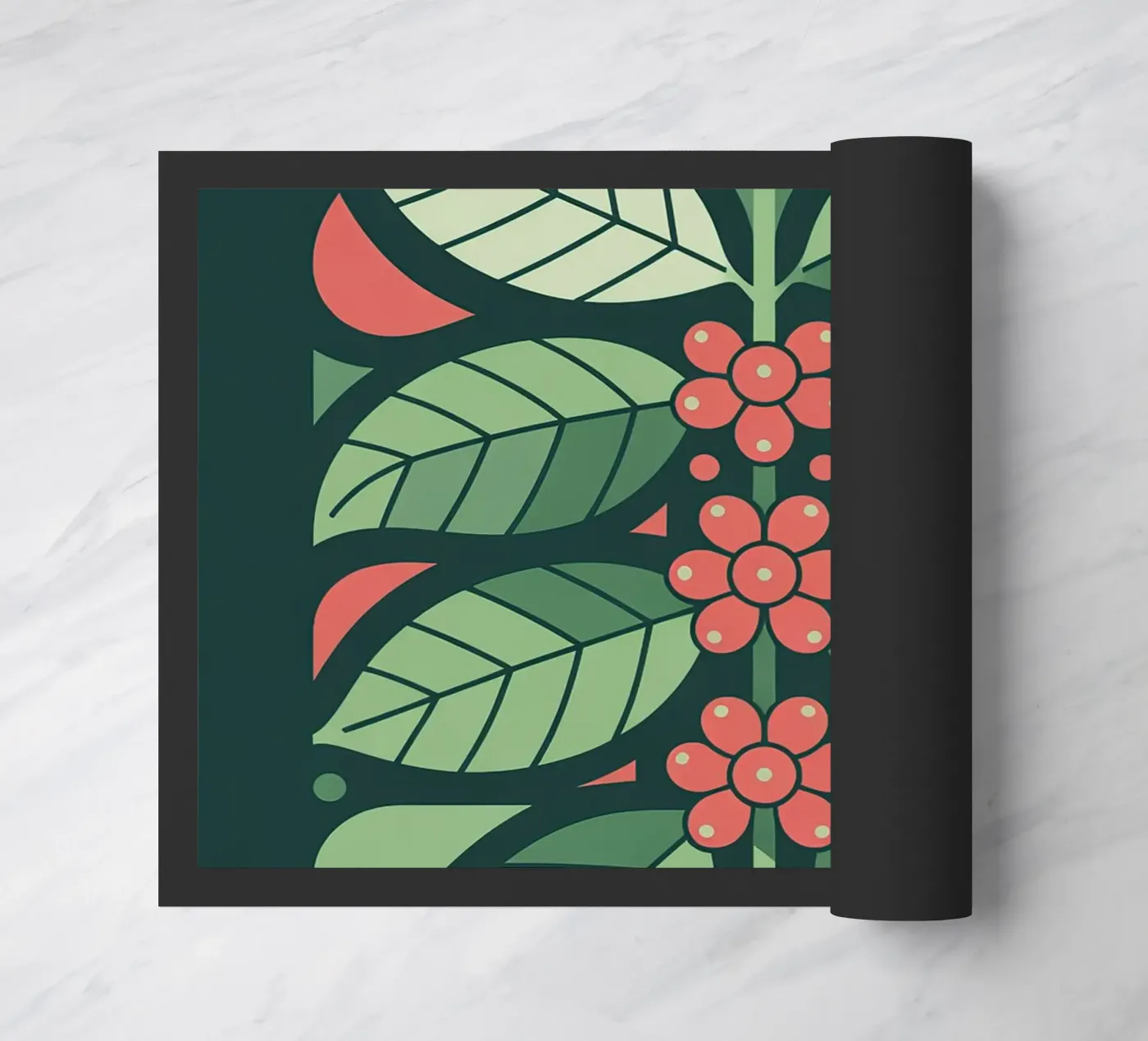 Coffea Arabica plant doormat by LIFESTYLE OBJECTS