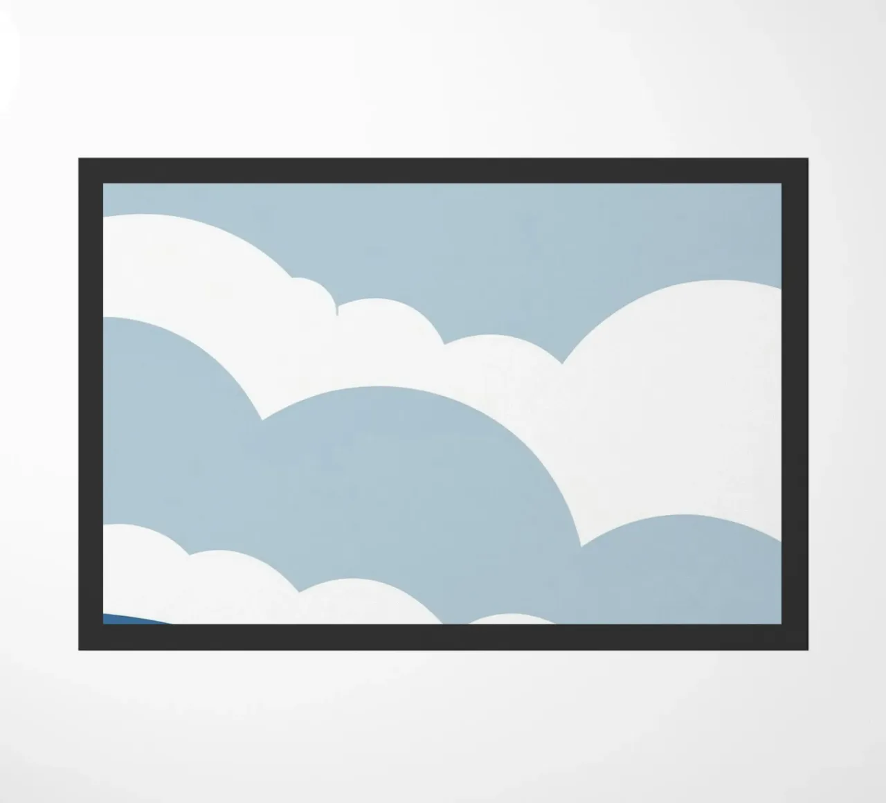 Semplice linea orizzontale che divide la composizione zerbino da LIFESTYLE OBJECTS
