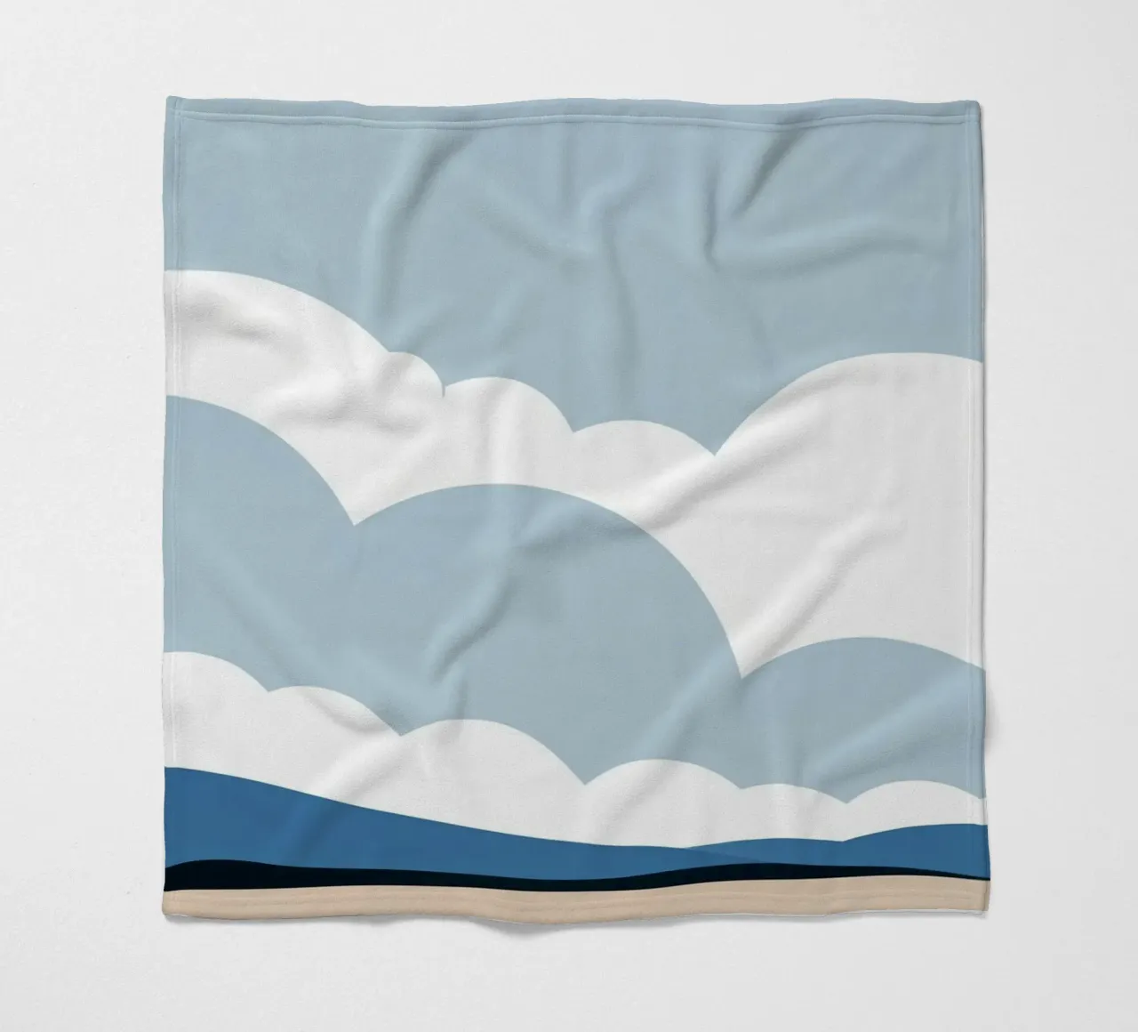 Semplice linea orizzontale che divide la composizione coperta in pile da LIFESTYLE OBJECTS