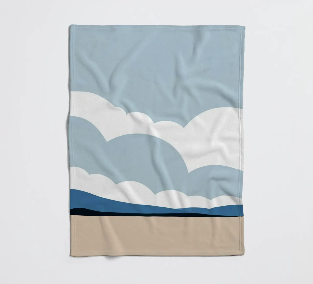 Semplice linea orizzontale che divide la composizione coperta in pile da LIFESTYLE OBJECTS