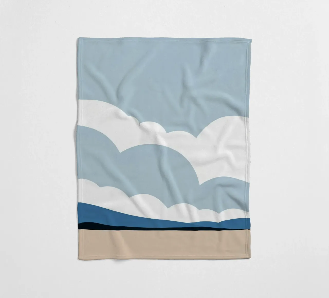 Semplice linea orizzontale che divide la composizione coperta in pile da LIFESTYLE OBJECTS