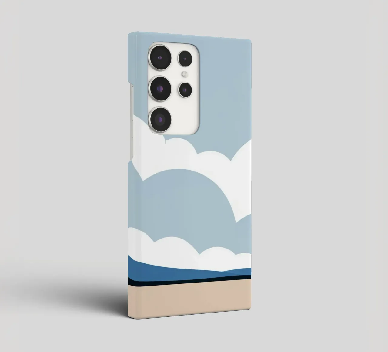 Semplice linea orizzontale che divide la composizione cover samsung da LIFESTYLE OBJECTS