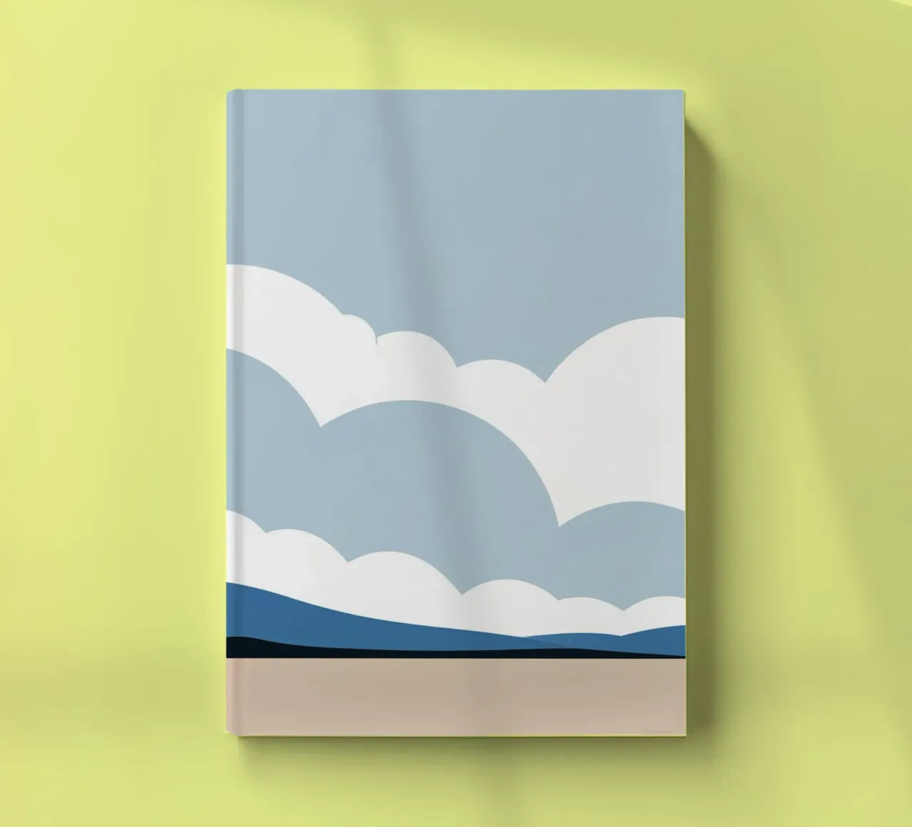 Semplice linea orizzontale che divide la composizione diario da LIFESTYLE OBJECTS