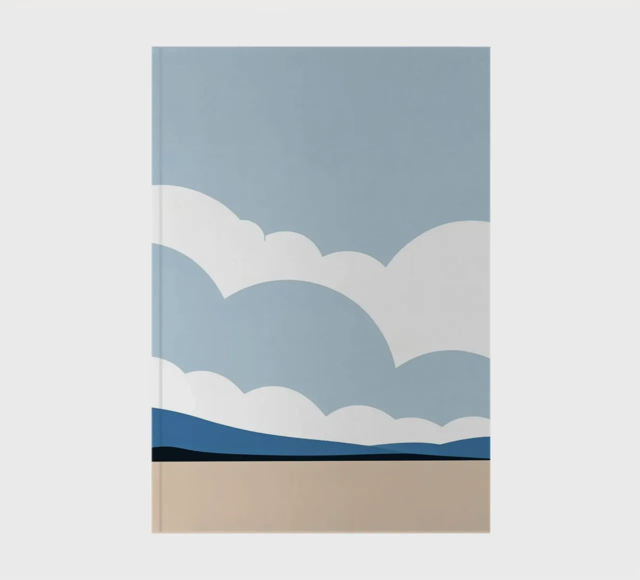 Semplice linea orizzontale che divide la composizione diario da LIFESTYLE OBJECTS
