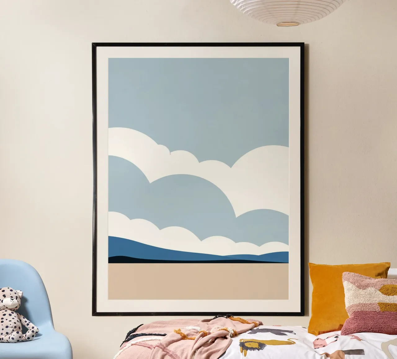 Semplice linea orizzontale che divide la composizione carta hahnemühle da LIFESTYLE OBJECTS