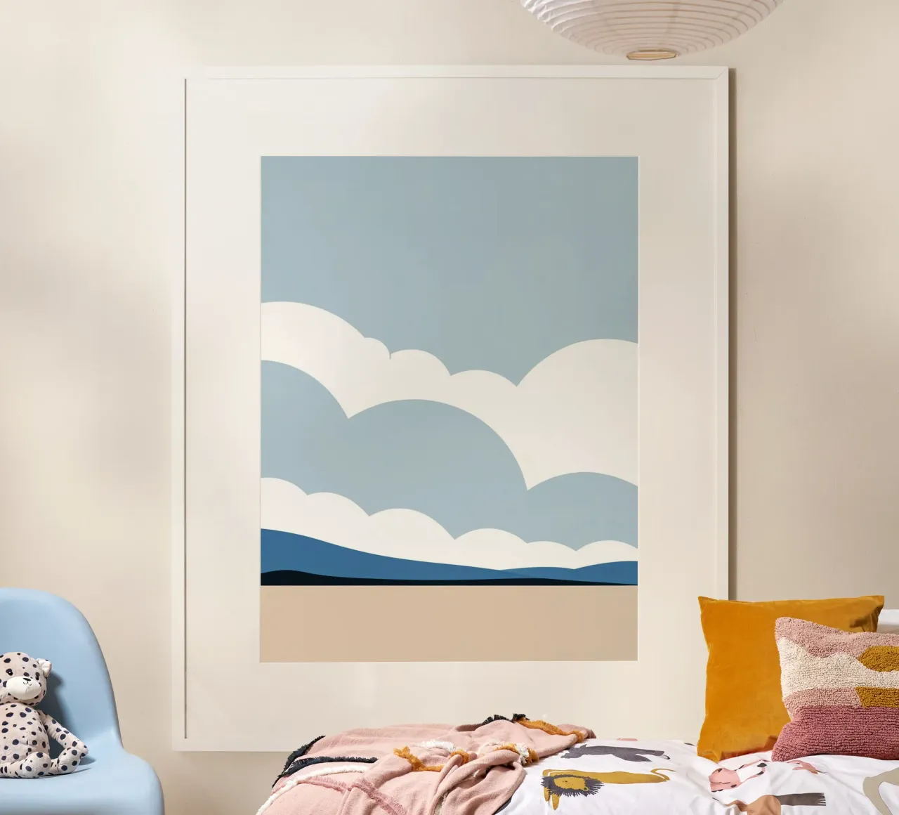 Semplice linea orizzontale che divide la composizione carta hahnemühle da LIFESTYLE OBJECTS