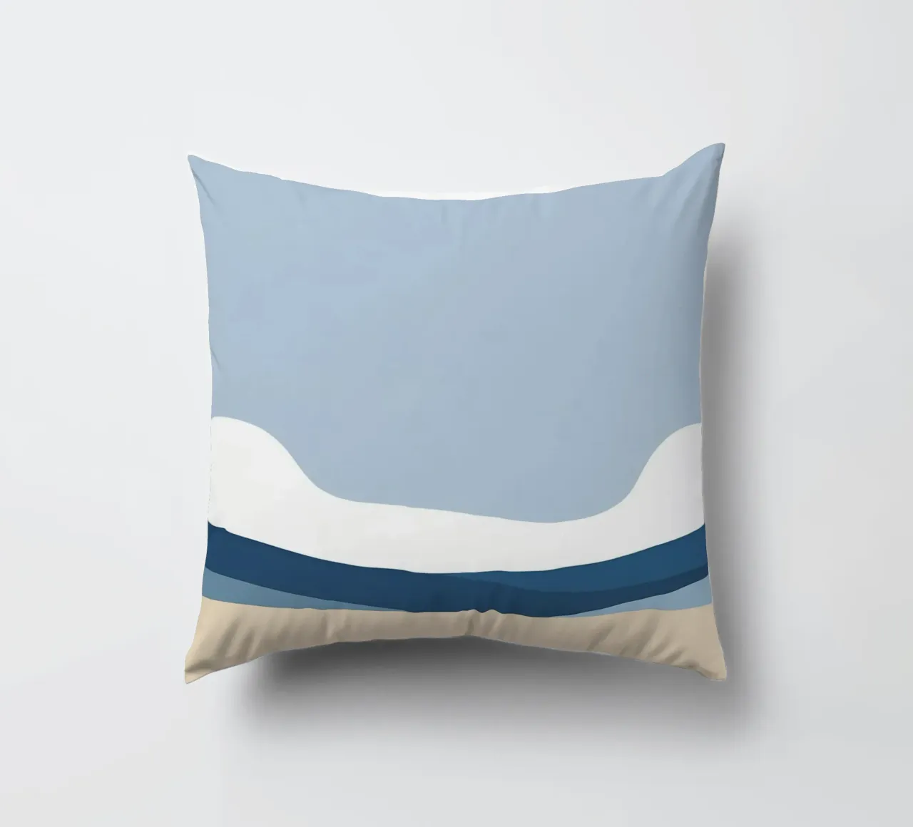 Semplice linea orizzontale che divide la composizione cuscino da LIFESTYLE OBJECTS