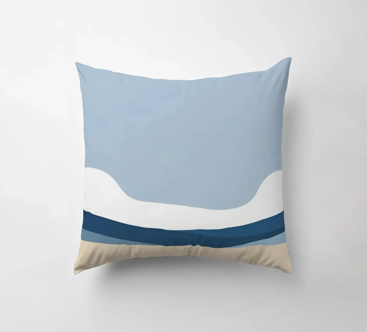 Semplice linea orizzontale che divide la composizione cuscino da LIFESTYLE OBJECTS