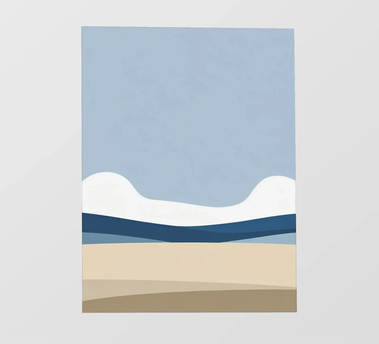 Semplice linea orizzontale che divide la composizione pellicola backlit da LIFESTYLE OBJECTS