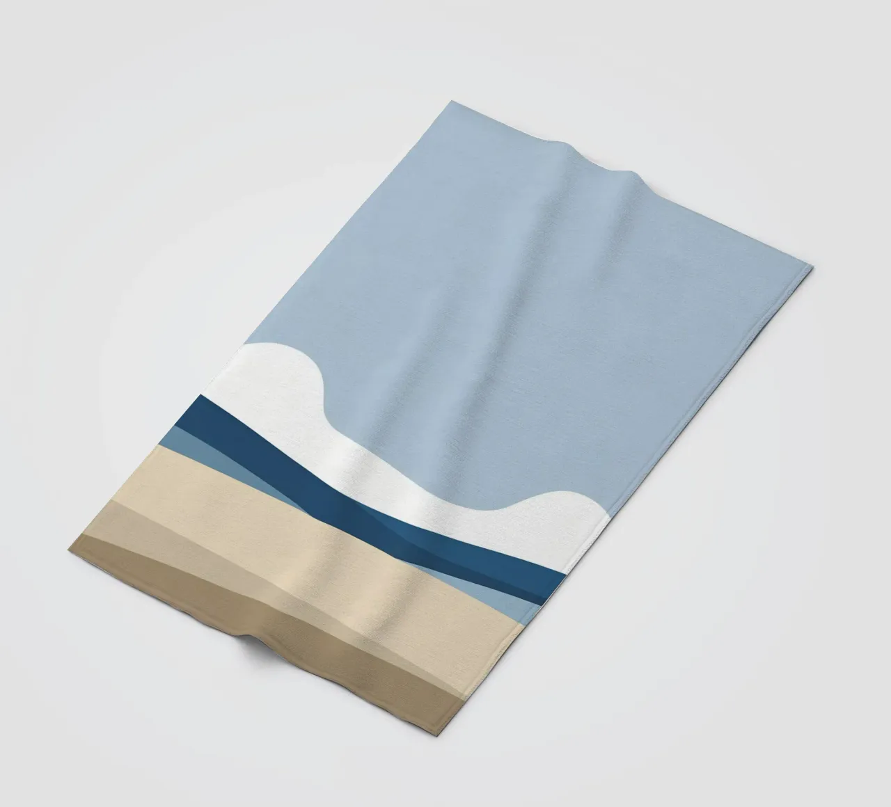 Semplice linea orizzontale che divide la composizione coperta in pile da LIFESTYLE OBJECTS