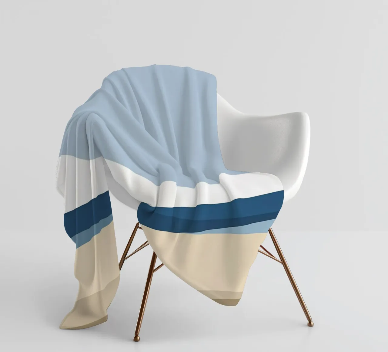 Semplice linea orizzontale che divide la composizione coperta in pile da LIFESTYLE OBJECTS