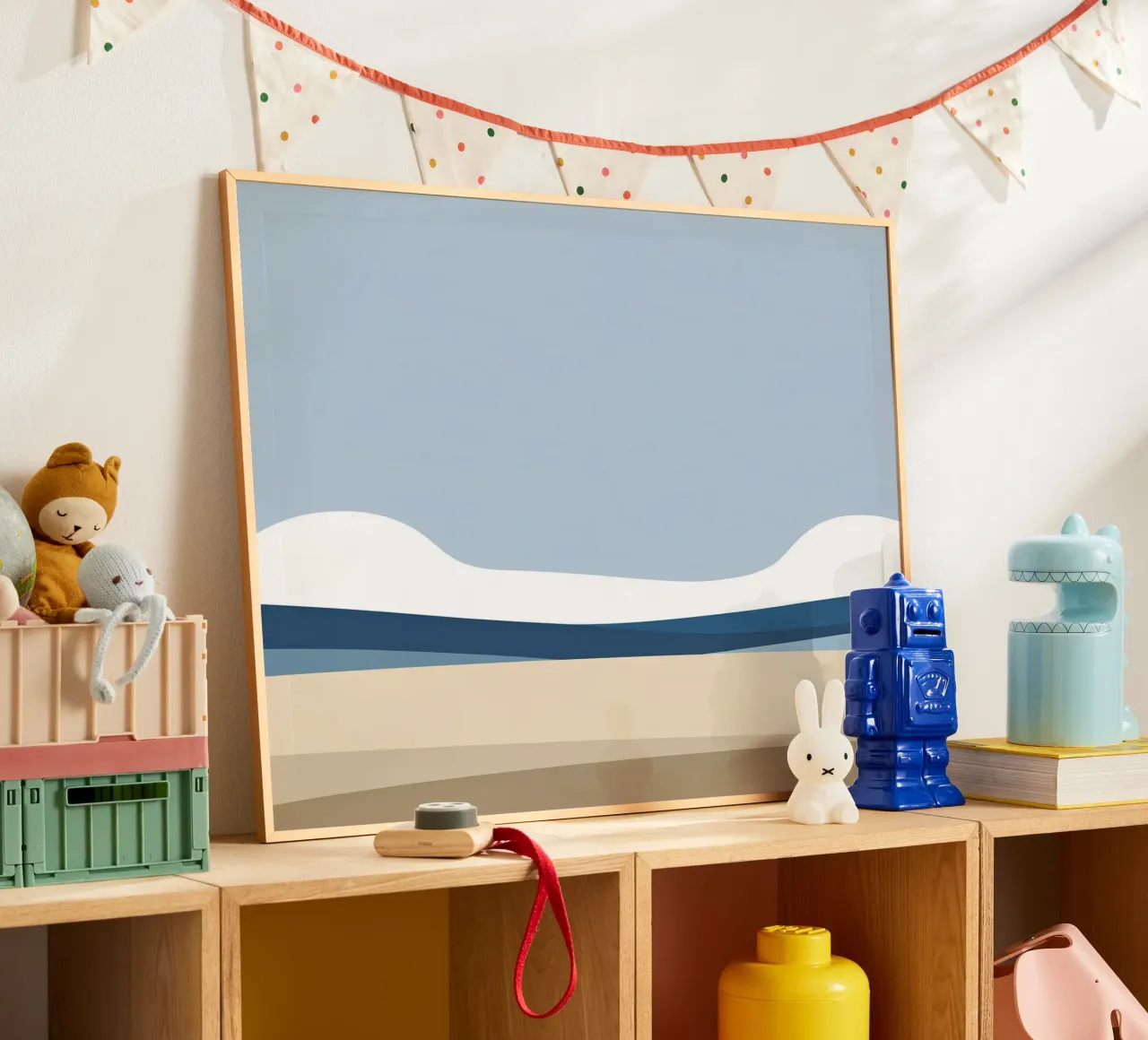 Semplice linea orizzontale che divide la composizione carta hahnemühle da LIFESTYLE OBJECTS