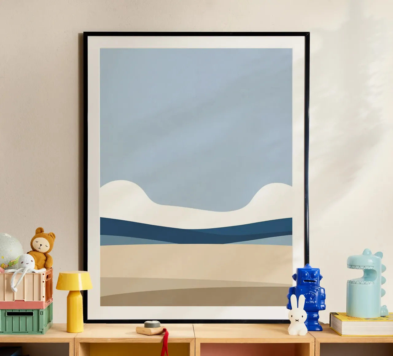 Semplice linea orizzontale che divide la composizione carta hahnemühle da LIFESTYLE OBJECTS