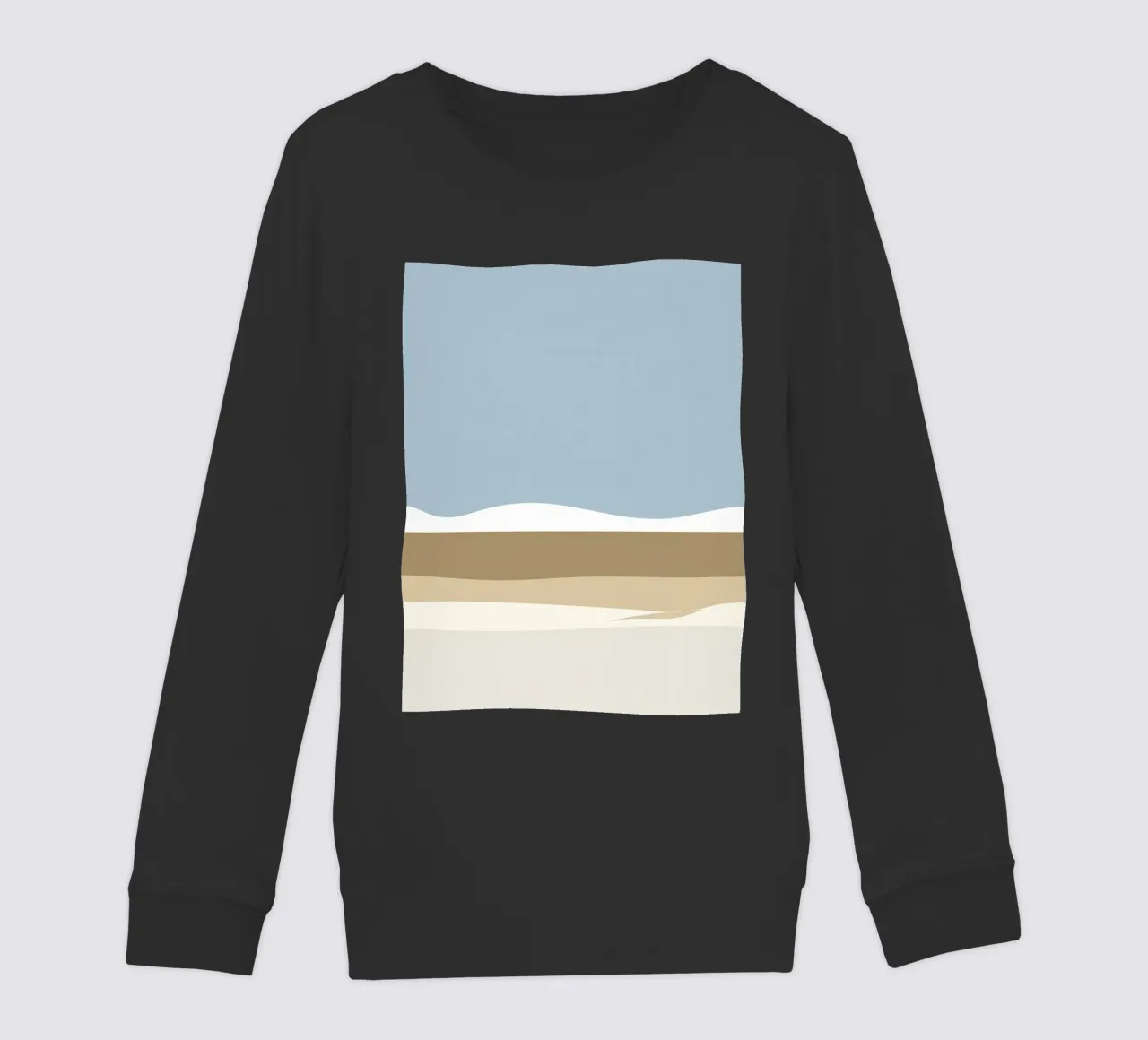 Semplice linea orizzontale che divide la composizione felpa bambino da LIFESTYLE OBJECTS