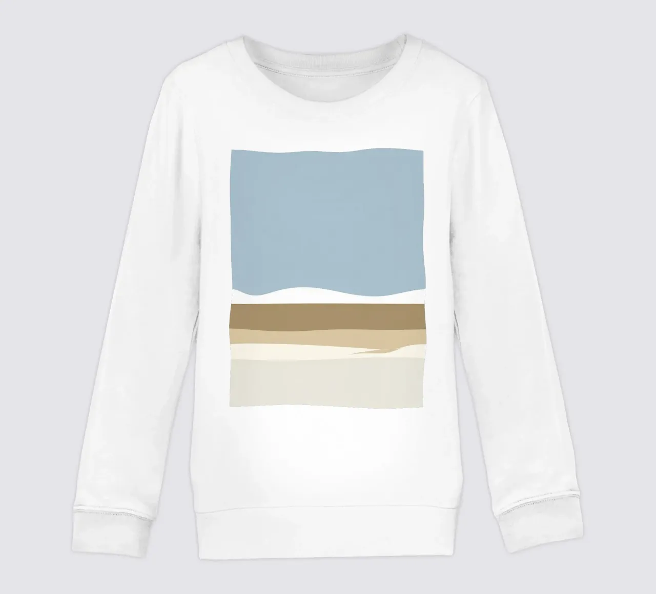 Semplice linea orizzontale che divide la composizione felpa bambino da LIFESTYLE OBJECTS