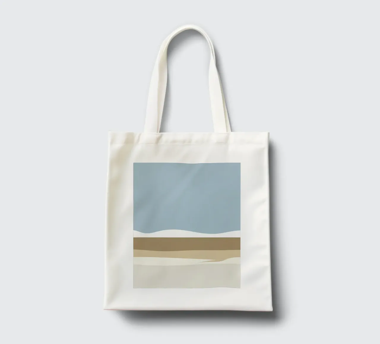 Semplice linea orizzontale che divide la composizione borsa in juta da LIFESTYLE OBJECTS