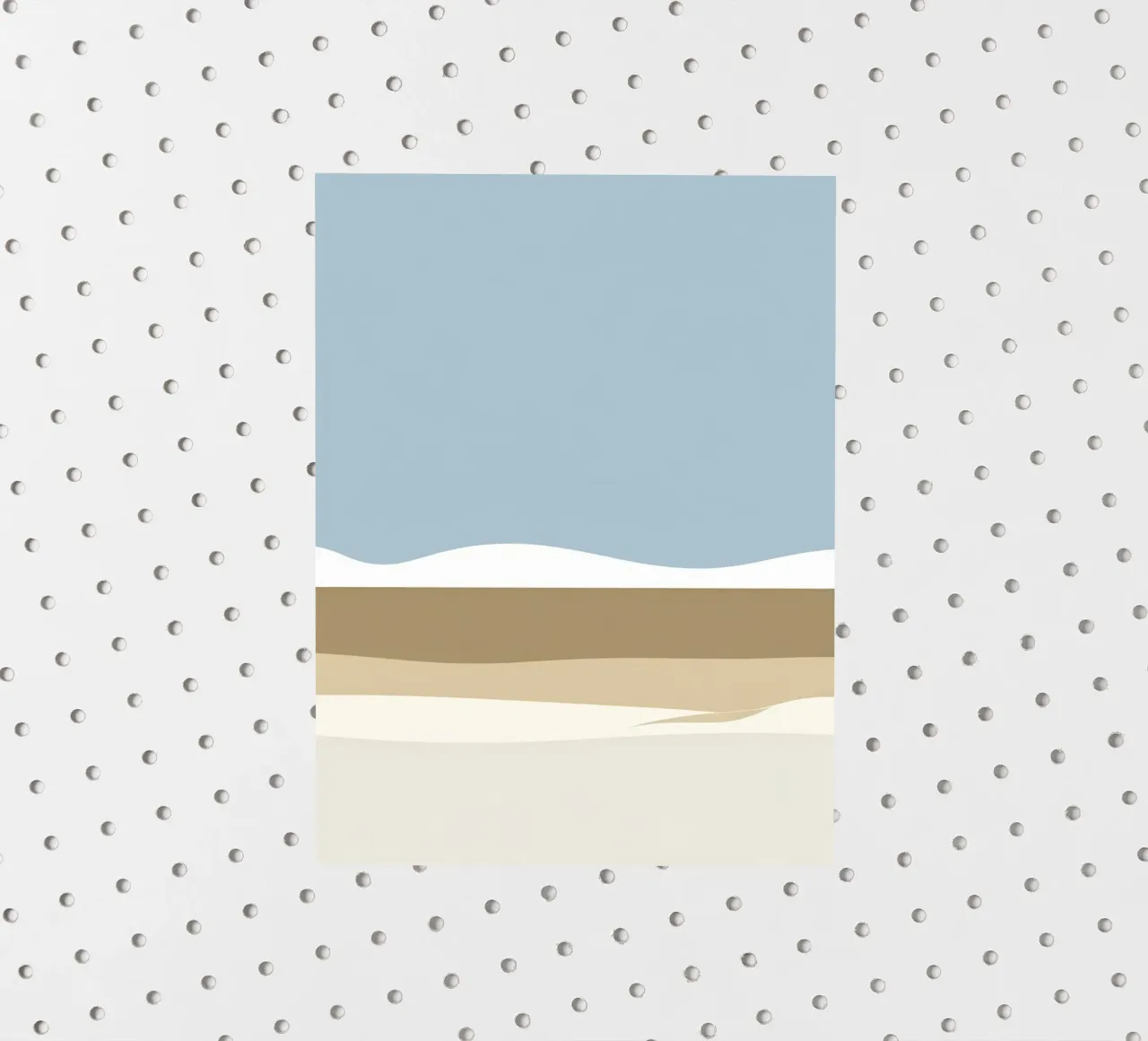 Simple horizontal line dividing composition sticker by LIFESTYLE OBJECTS