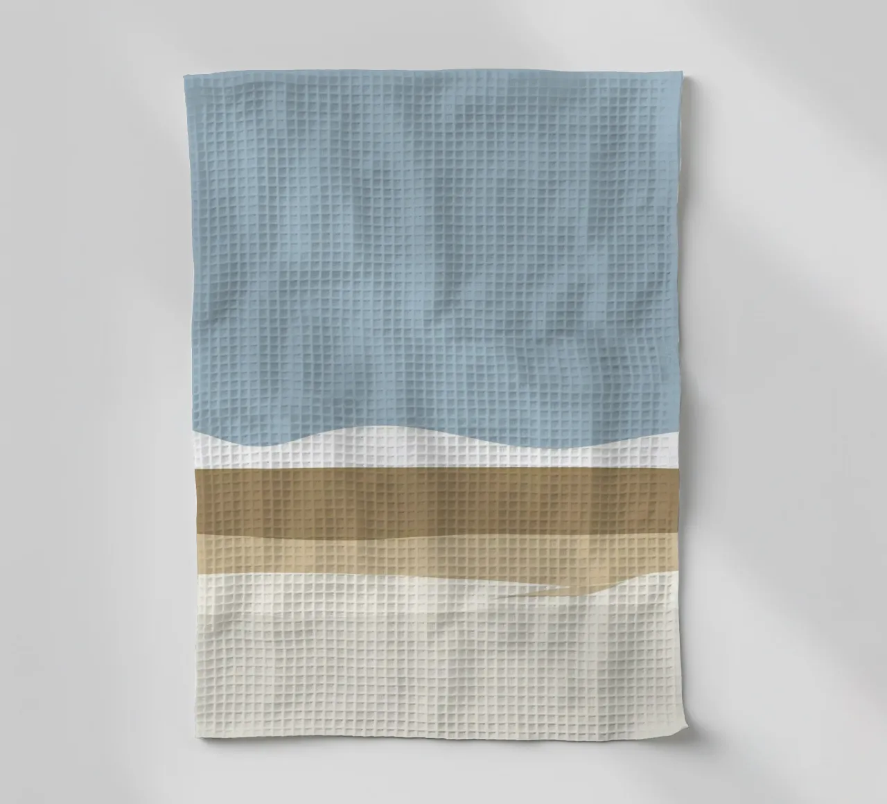 Ligne horizontale simple divisant la composition torchon de LIFESTYLE OBJECTS